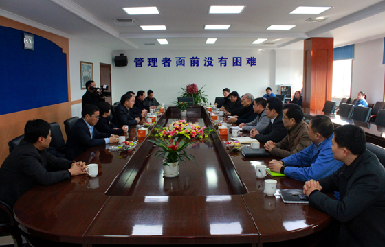 溧阳市委书记蒋锋一行来鸿运国际电缆新春走访